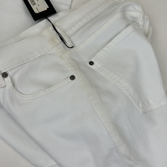 7 for all mankind white skinny slim straight leg size 28 - Picture 2 of 6